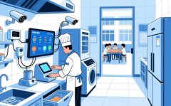 <b>中小学后厨聪慧食安办理平台</b>